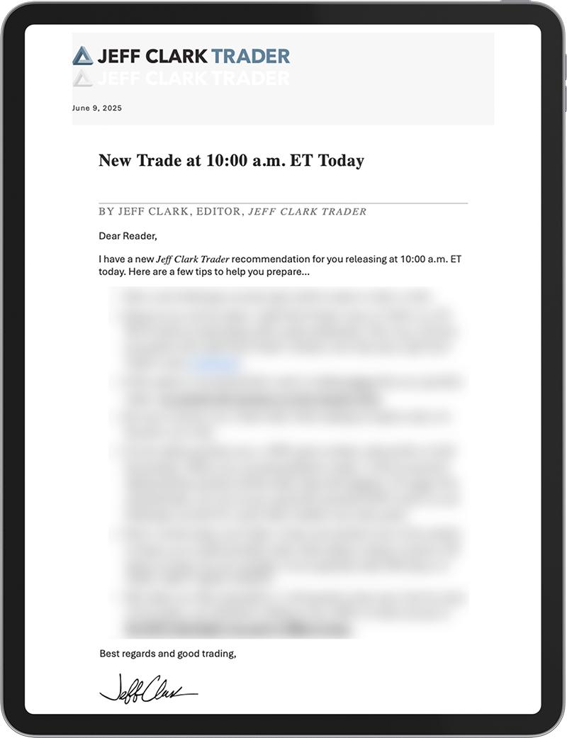 Jeff Clark Trader Alerts